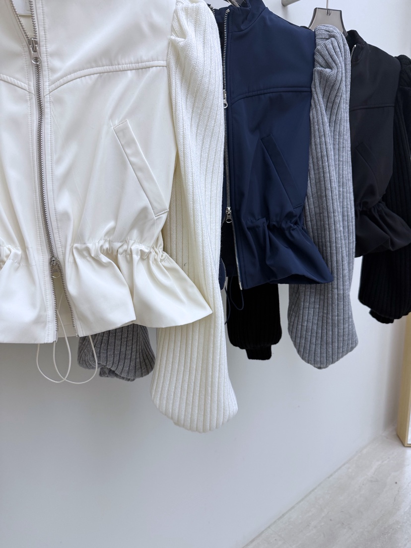 AB㊣東大門實拍女士新款職業時尚26春夏真品推薦熱賣夾克拉鏈AB夾克