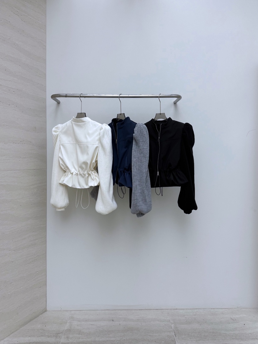 AB㊣東大門實拍女士新款職業時尚26春夏真品推薦熱賣夾克拉鏈AB夾克