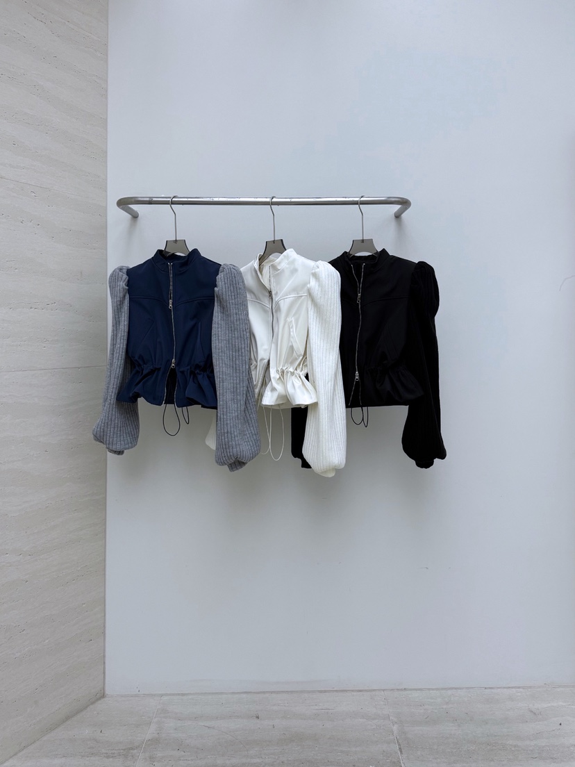 AB㊣東大門實拍女士新款職業時尚26春夏真品推薦熱賣夾克拉鏈AB夾克