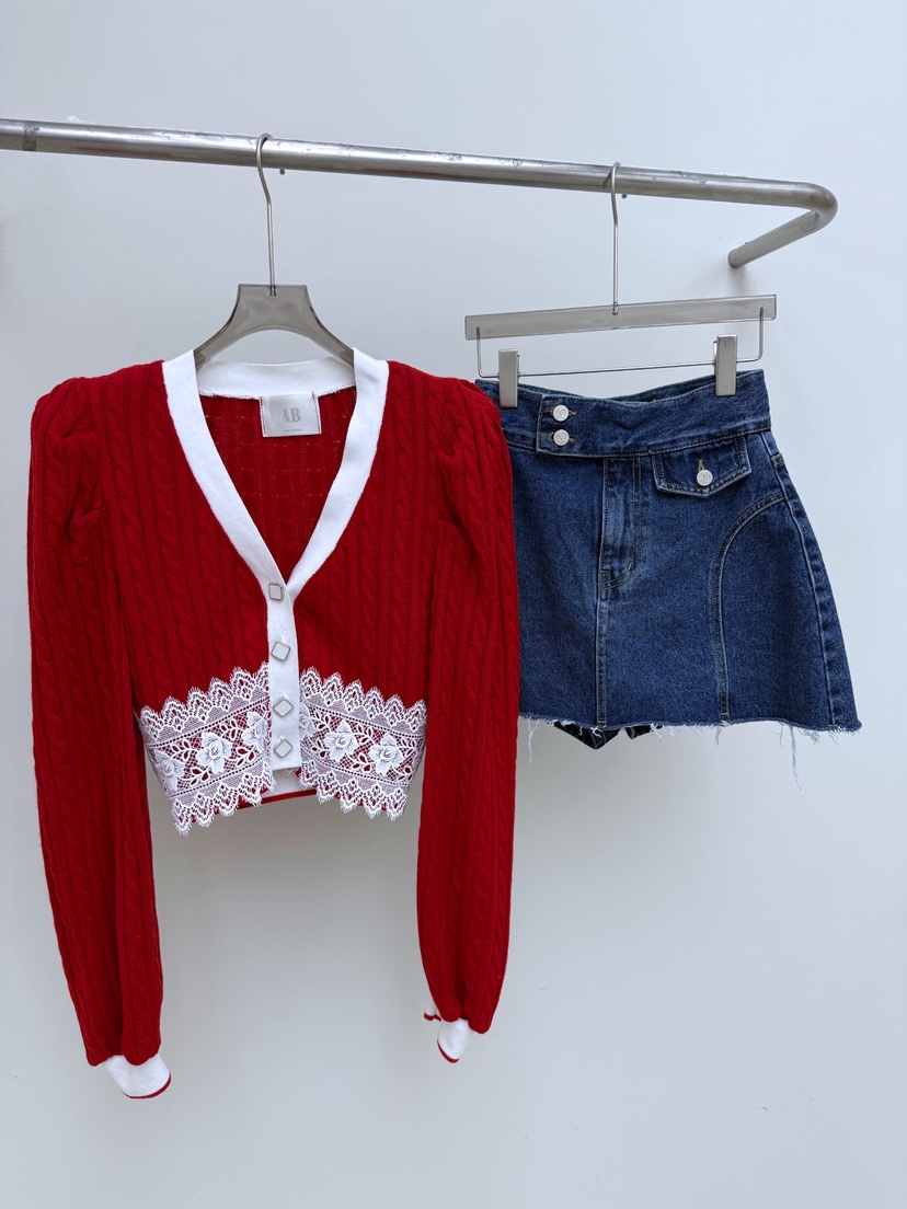 AB韓國直郵㊣女裝新款真品人氣26春夏休閑熱賣針織衫羊毛衫AB針織衫