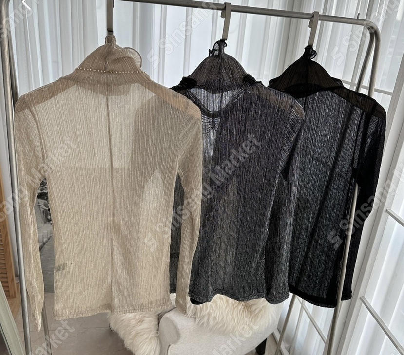 JENNY 1976韓國直郵㊣女士新品26春夏人氣長袖T恤不含項鏈JENNY 1976長袖T恤