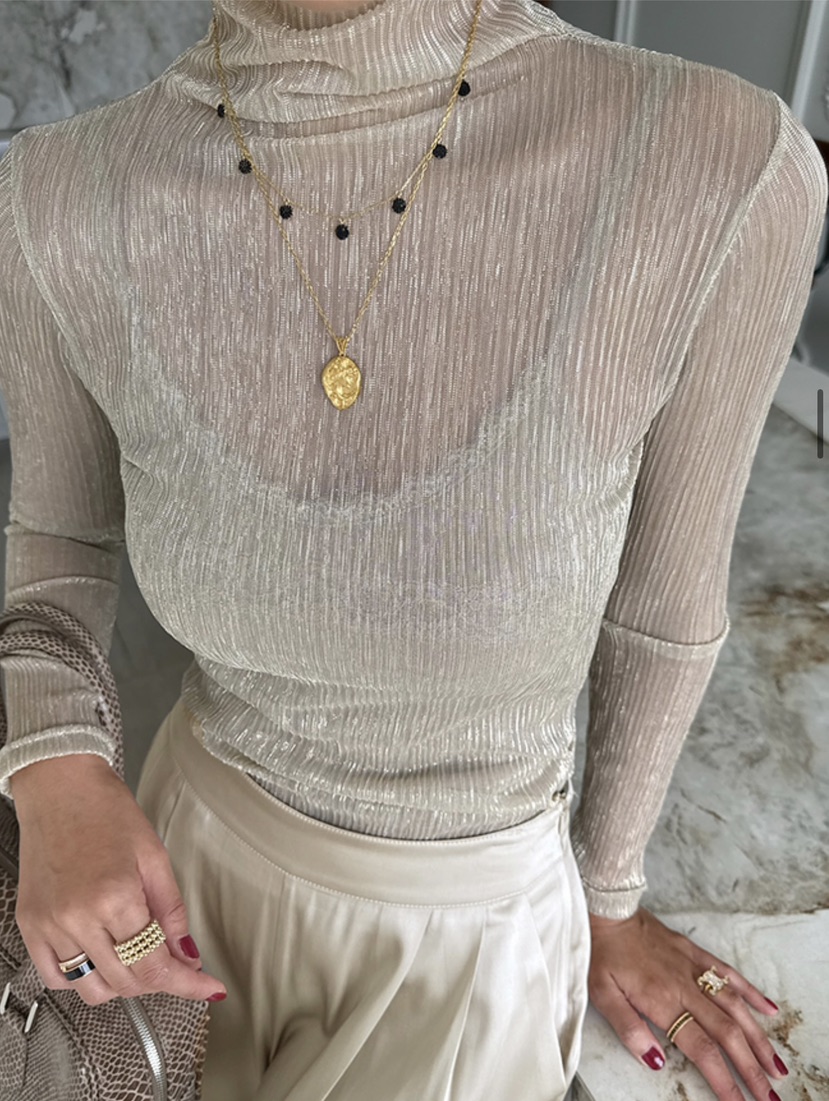 JENNY 1976韓國直郵㊣女士新品26春夏人氣長袖T恤不含項鏈JENNY 1976長袖T恤