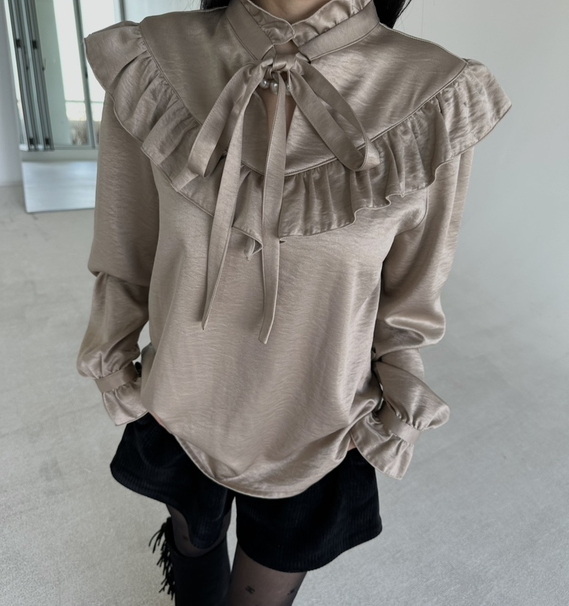 JENNY 1976㊣東大門實拍女士新品時尚熱賣休閑襯衫蕾絲衫打折JENNY 1976襯衫/蕾絲衫