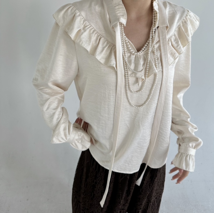 JENNY 1976㊣東大門實拍女士新品時尚熱賣休閑襯衫蕾絲衫打折JENNY 1976襯衫/蕾絲衫