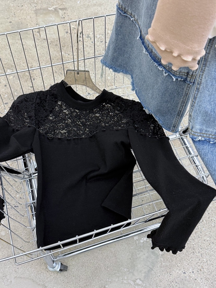 AB韓國代購㊣女士新款26春夏休閑時尚推薦人氣熱賣真品長袖T恤AB長袖T恤