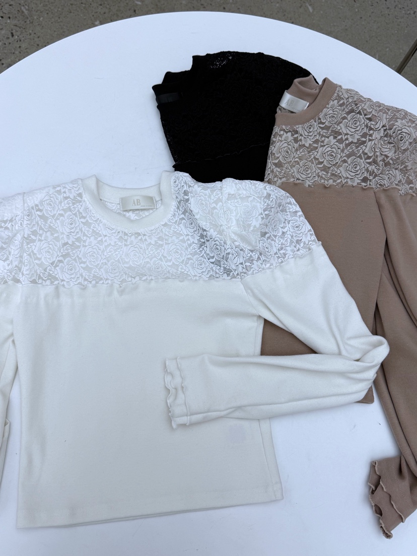 AB韓國代購㊣女士新款26春夏休閑時尚推薦人氣熱賣真品長袖T恤AB長袖T恤