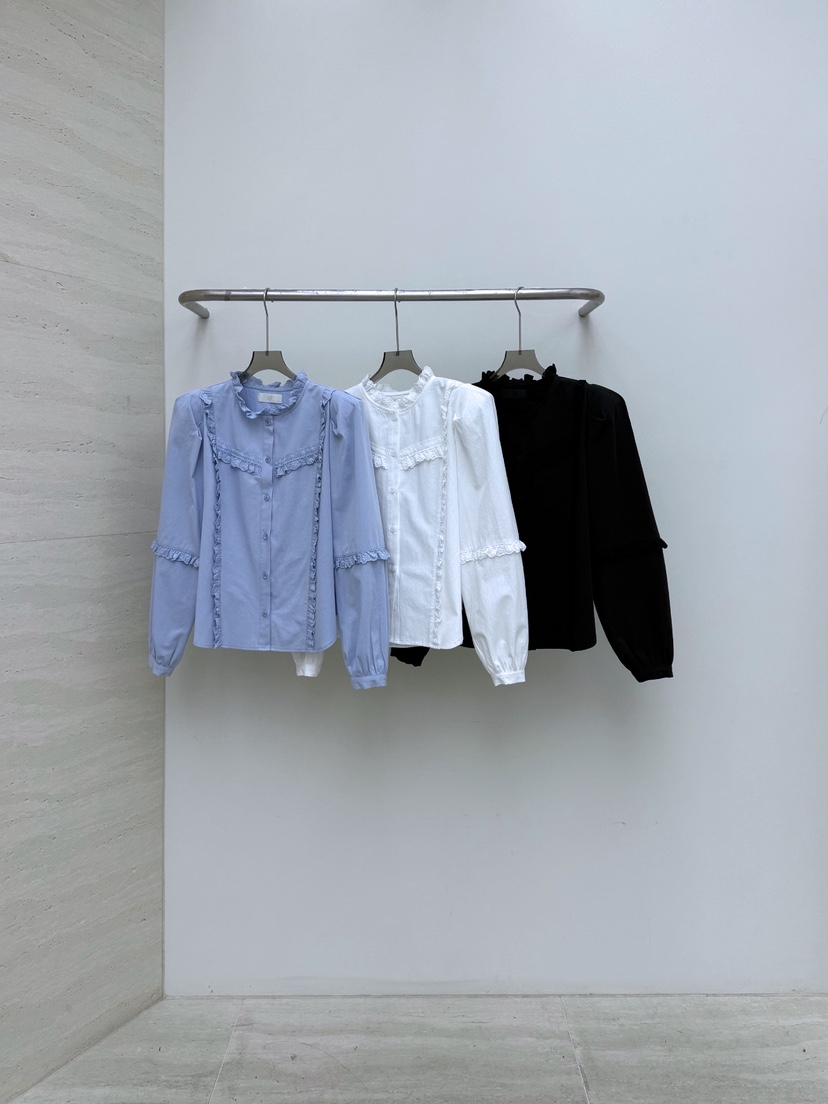 AB㊣東大門實拍女士新品真品人氣休閑26春夏推薦襯衫蕾絲衫AB襯衫/蕾絲衫