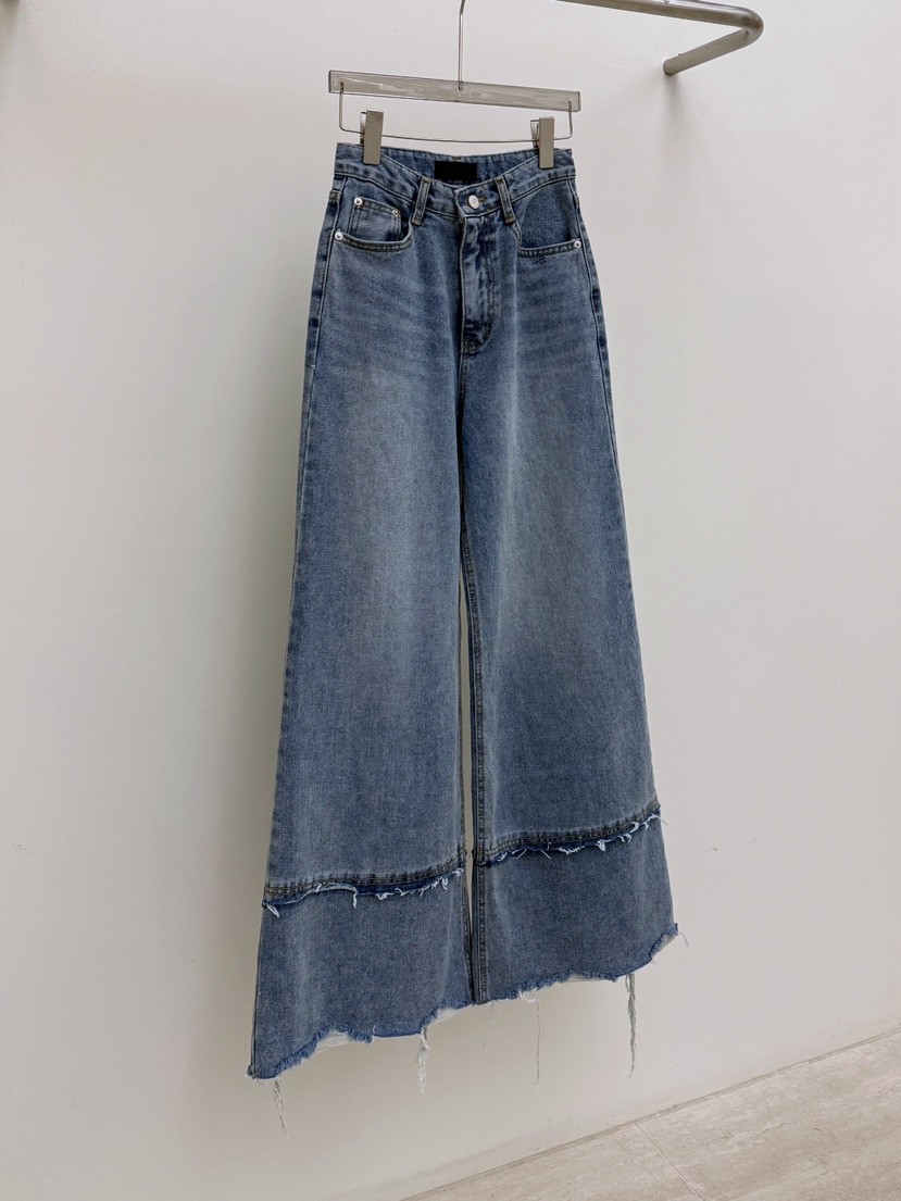 AB韓國直郵㊣女裝新品人氣真品26春夏推薦熱賣職業休閑牛仔褲AB牛仔褲