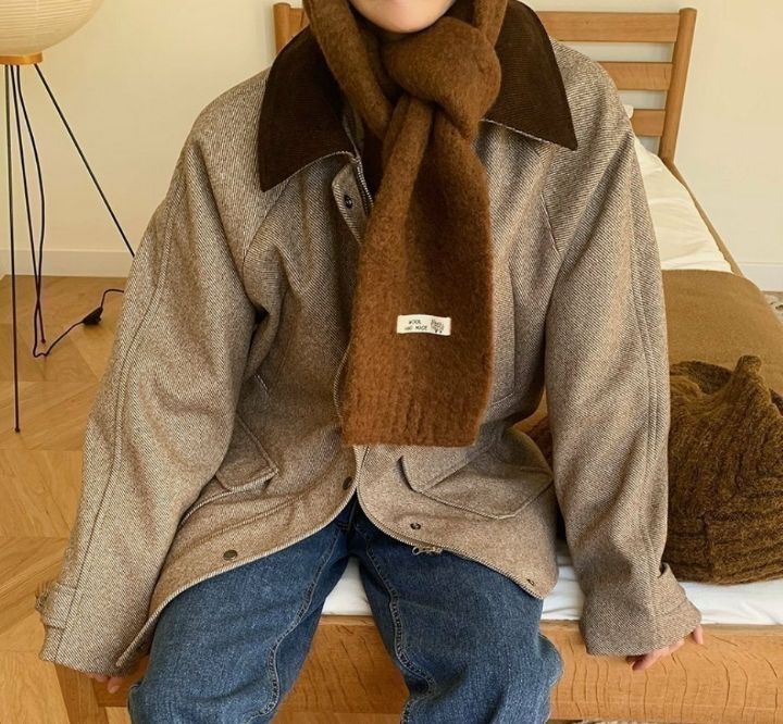 EBADA韓國直郵㊣女士新品熱賣時尚人氣26春夏休閑圍巾披肩棉EBADA圍巾/披肩