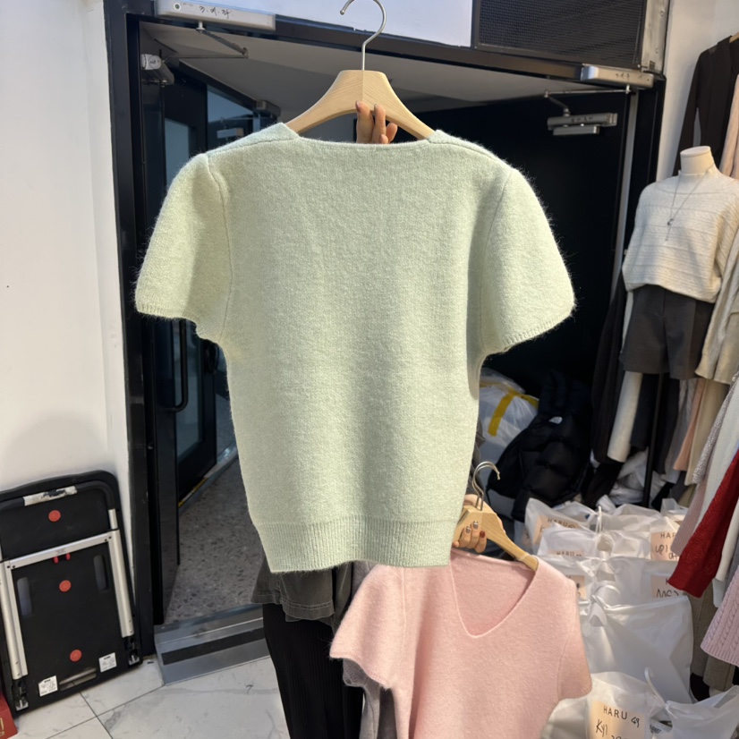 HARU-Q㊣東大門代購女士新品時尚休閑人氣推薦26春夏針織衫HARU-Q針織衫