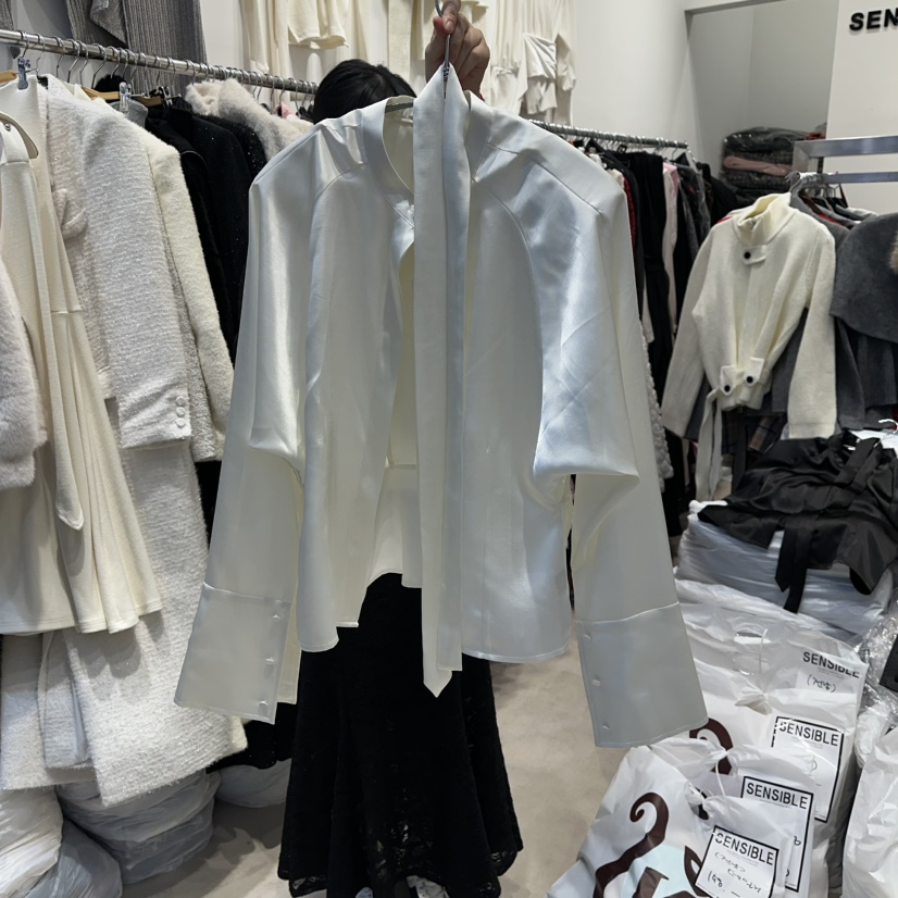 SENSIBLE-S㊣東大門代購女士新品熱賣職業26春夏襯衫蕾絲衫SENSIBLE襯衫/蕾絲衫圖色1