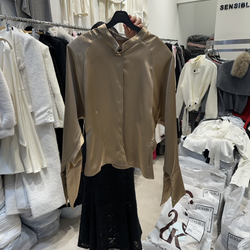 SENSIBLE-S㊣東大門代購女士新品熱賣職業26春夏襯衫蕾絲衫SENSIBLE襯衫/蕾絲衫圖色2