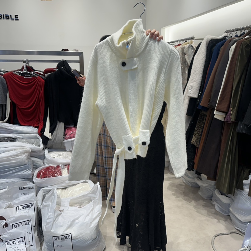 SENSIBLE-S㊣東大門代購女士新品真品職業26春夏時尚短款大衣SENSIBLE短款大衣圖色1