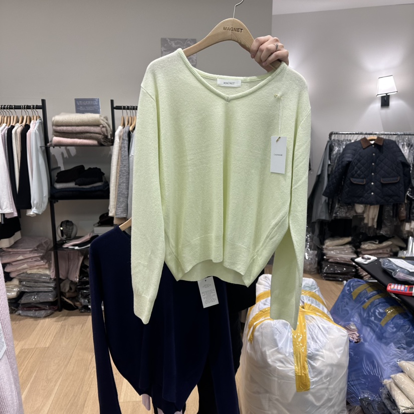 M.G.N東大門直郵㊣女裝新款熱賣時尚26春夏針織衫羊毛衫春款MAGNET針織衫圖色3