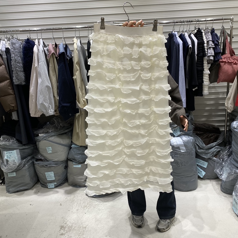 BRICKLANE㊣東大門實拍女士新款26春夏人氣時尚職業長裙春款BRICKLANE長裙圖色1