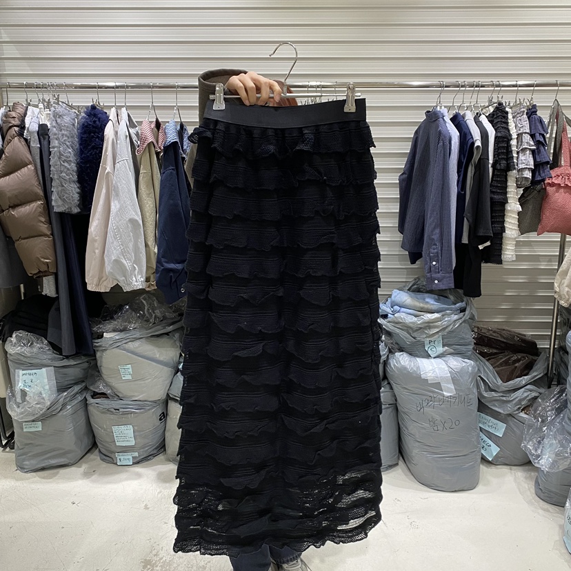 BRICKLANE㊣東大門實拍女士新款26春夏人氣時尚職業長裙春款BRICKLANE長裙圖色2