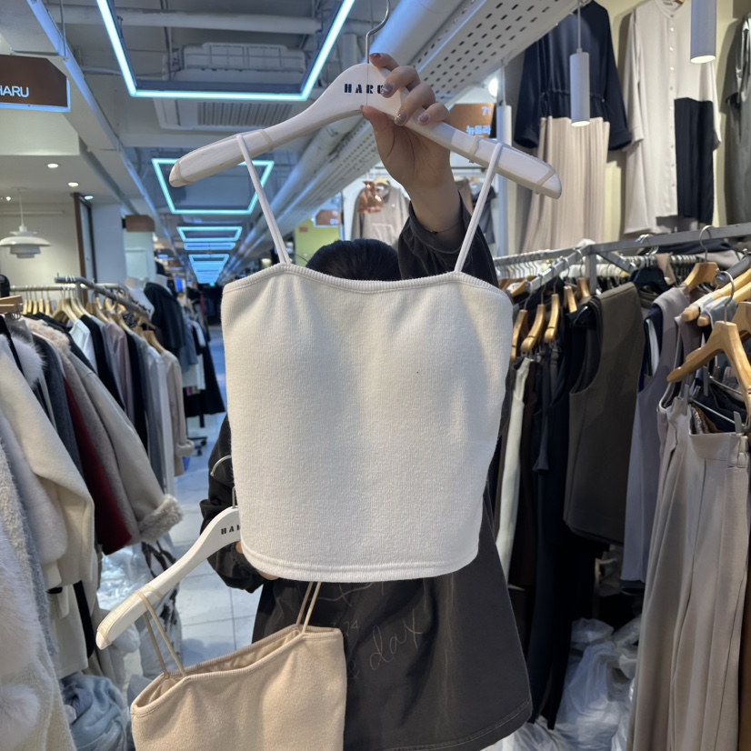HARU-Q東大門直郵㊣女士新品熱賣推薦時尚真品職業吊帶背心HARU-Q吊帶/背心圖色1