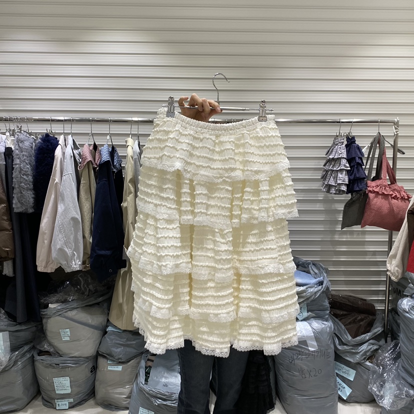 BRICKLANE韓國直郵㊣女裝新品職業休閑熱賣半身裙中短裙春款BRICKLANE半身裙/中短裙圖色1