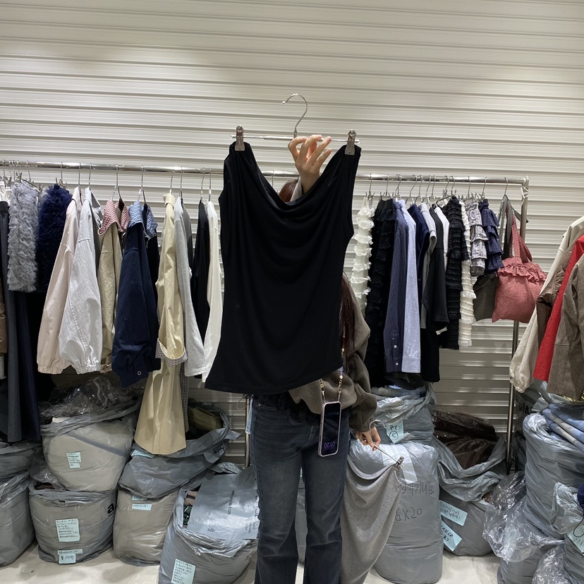 BRICKLANE東大門直郵㊣女裝新款休閑26春夏吊帶背心春款褶皺BRICKLANE吊帶/背心圖色2