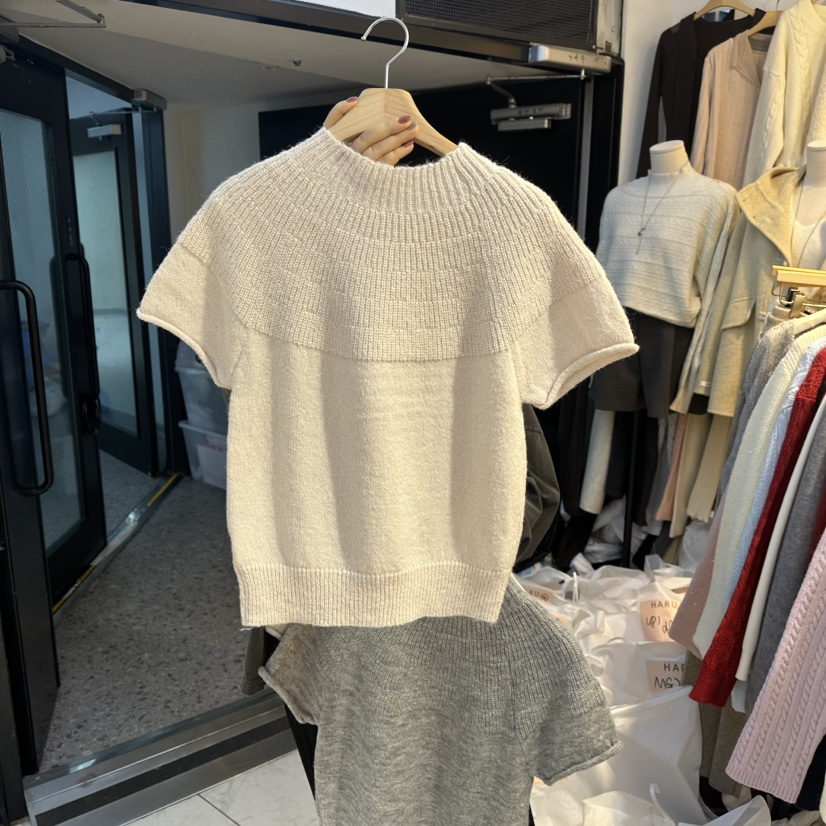 HARU-Q韓國直郵㊣女裝新款真品熱賣時尚休閑推薦26春夏針織衫HARU-Q針織衫