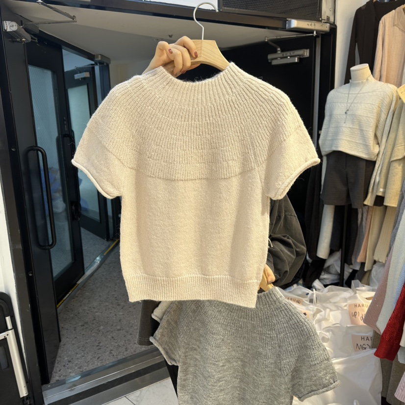 HARU-Q韓國直郵㊣女裝新款真品熱賣時尚休閑推薦26春夏針織衫HARU-Q針織衫圖色3米白色