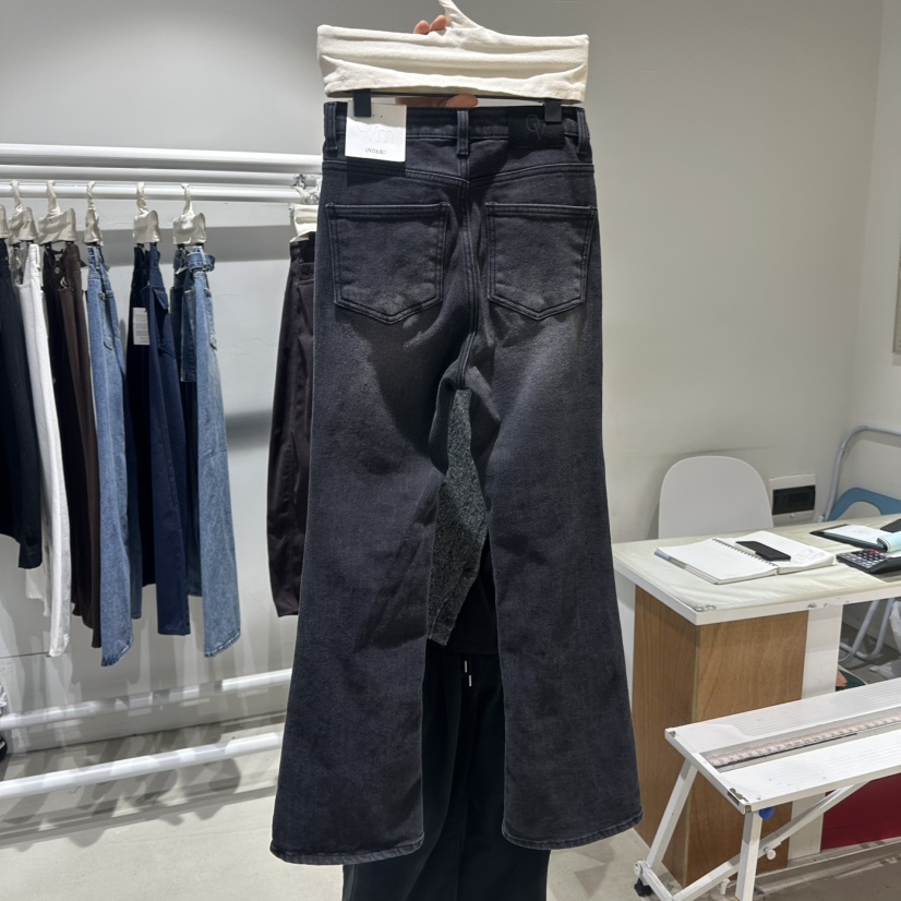 RPM/OVMUTE㊣東大門實拍女裝新品熱賣推薦人氣休閑真品牛仔褲RPM/OVMUTE牛仔褲