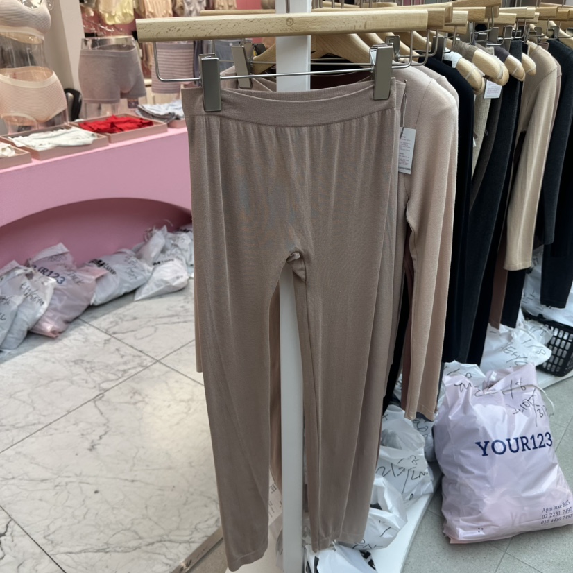 YOUR 123㊣東大門代購女裝新品熱賣職業休閑人氣打底褲鯊魚褲YOUR 123打底褲/鯊魚褲圖色3卡其米色