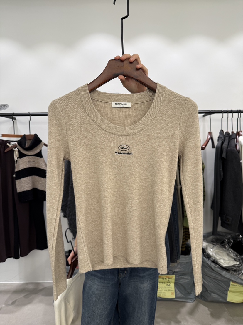 WATERMELON㊣東大門實拍女裝新品26春夏休閑真品熱賣針織衫WATER MELON針織衫圖色3