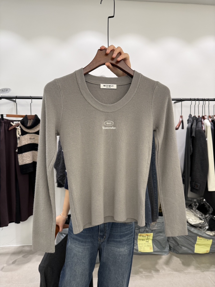 WATERMELON㊣東大門實拍女裝新品26春夏休閑真品熱賣針織衫WATER MELON針織衫圖色4