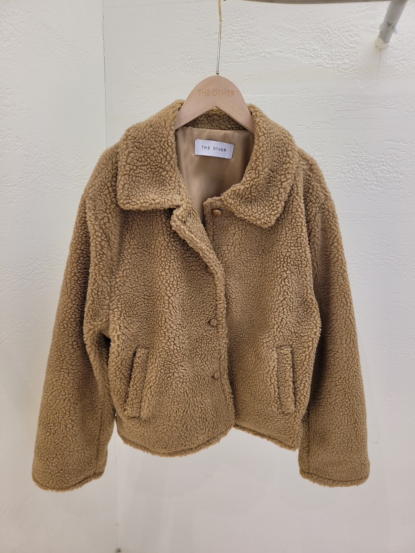 THE OTHER東大門直郵㊣女士新品人氣職業休閑夾克可愛的紐扣THE OTHER夾克圖色1