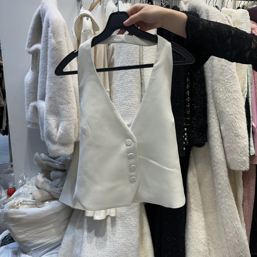 SENSIBLE-S韓國代購㊣女士新款熱賣26春夏推薦休閑真品馬甲SENSIBLE馬甲圖色1