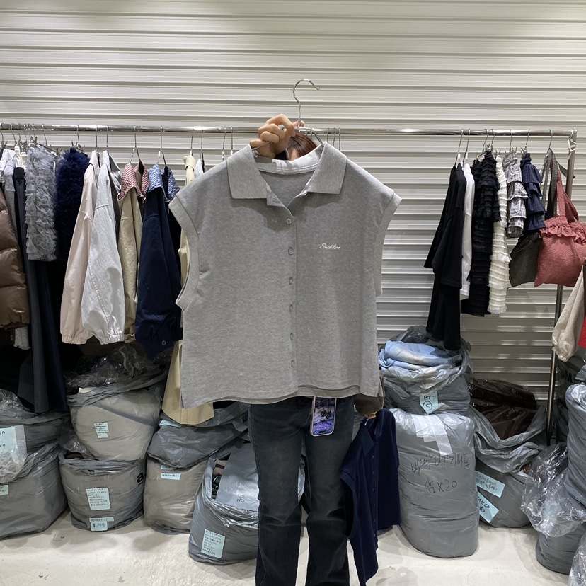 BRICKLANE韓國直郵㊣女裝新品時尚熱賣26春夏推薦職業馬甲春款BRICKLANE馬甲圖色1