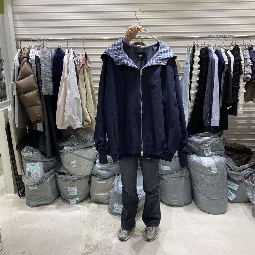 BRICKLANE㊣東大門代購女裝新款人氣26春夏時尚夾克春款格子BRICKLANE夾克圖色2