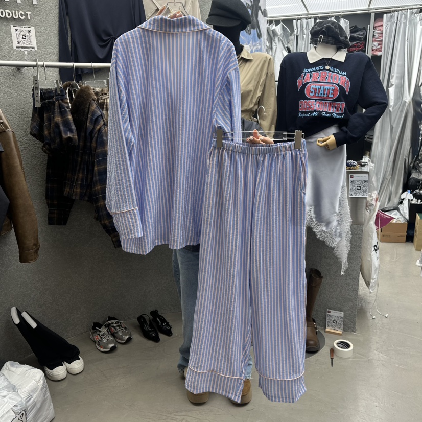 EXIT㊣東大門代購女裝新款人氣休閑時尚真品熱賣推薦26春夏睡衣EXIT睡衣