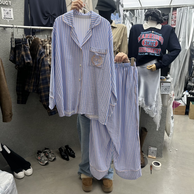 EXIT㊣東大門代購女裝新款人氣休閑時尚真品熱賣推薦26春夏睡衣EXIT睡衣圖色1