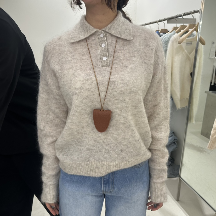 REPELLER㊣東大門實拍女士新款真品26春夏針織衫不含項鏈春款REPELLER針織衫圖色1