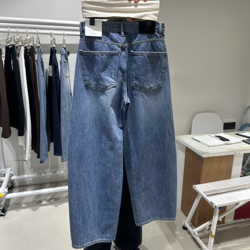 RPM/OVMUTE韓國直郵㊣女士新款時尚職業休閑真品牛仔褲春款RPM/OVMUTE牛仔褲