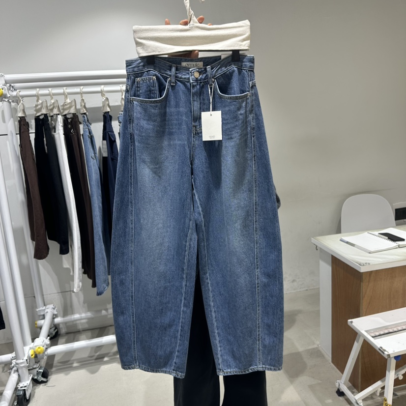 RPM/OVMUTE韓國直郵㊣女士新款時尚職業休閑真品牛仔褲春款RPM/OVMUTE牛仔褲圖色1