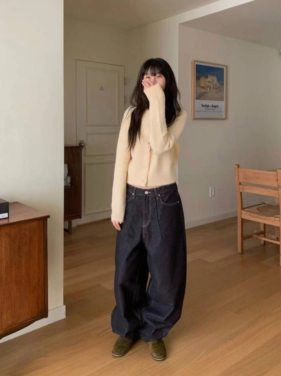 GAMGAK㊣東大門實拍女士新品26春夏推薦真品時尚針織衫羊毛GAMGAK針織衫