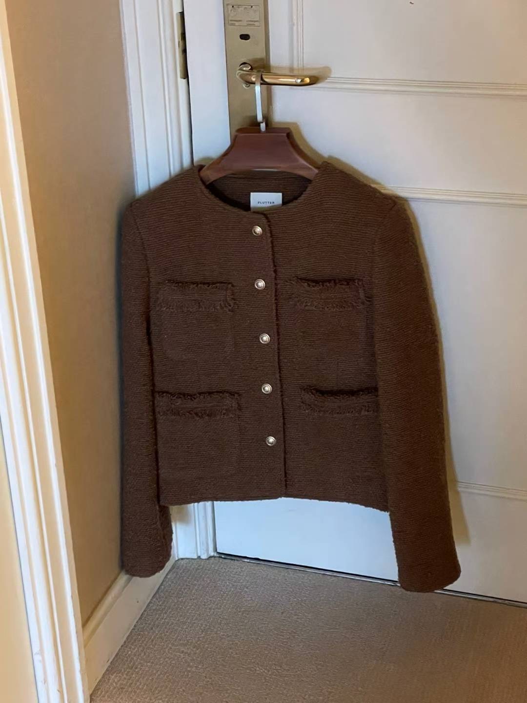 FLUTTER韓國代購㊣女士新款人氣推薦26春夏時尚熱賣休閑夾克FLUTTER/INOUF夾克圖色2