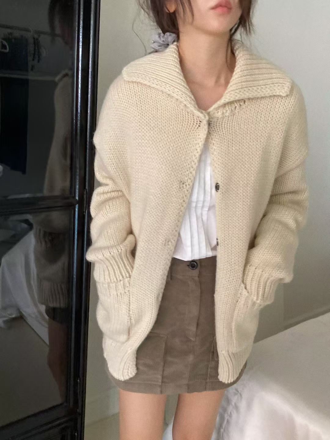 ANNIV-D東大門直郵㊣女士新品26春夏人氣時尚職業休閑夾克ANNIV-D夾克