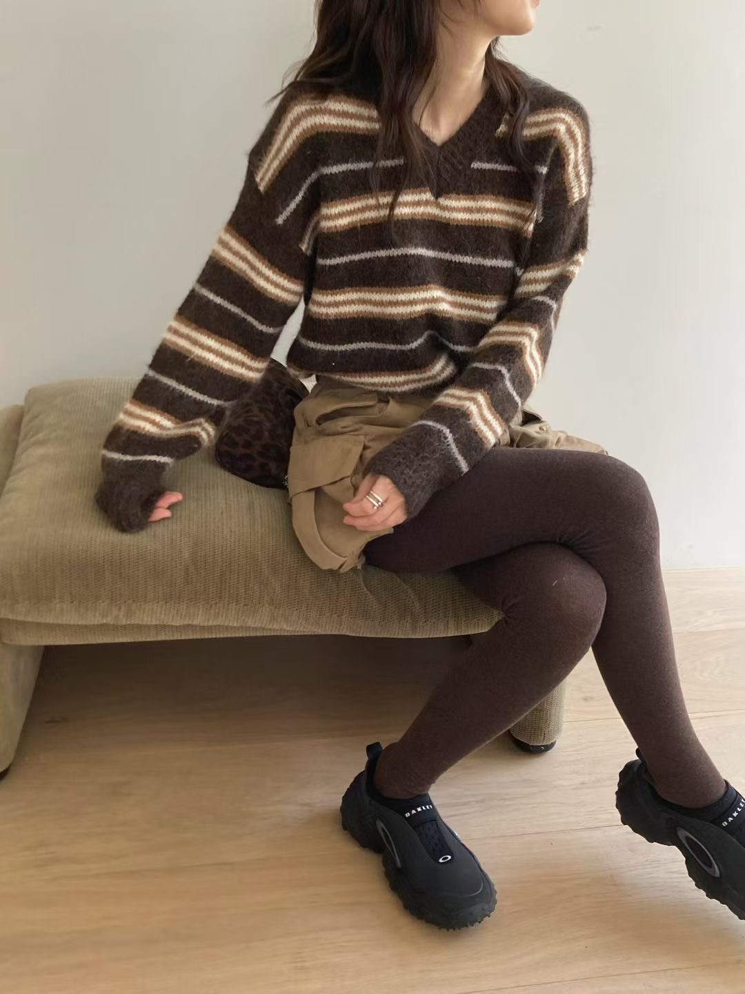 ANNIV-D㊣東大門實拍女士新款熱賣時尚職業26春夏休閑針織衫ANNIV-D針織衫圖色1