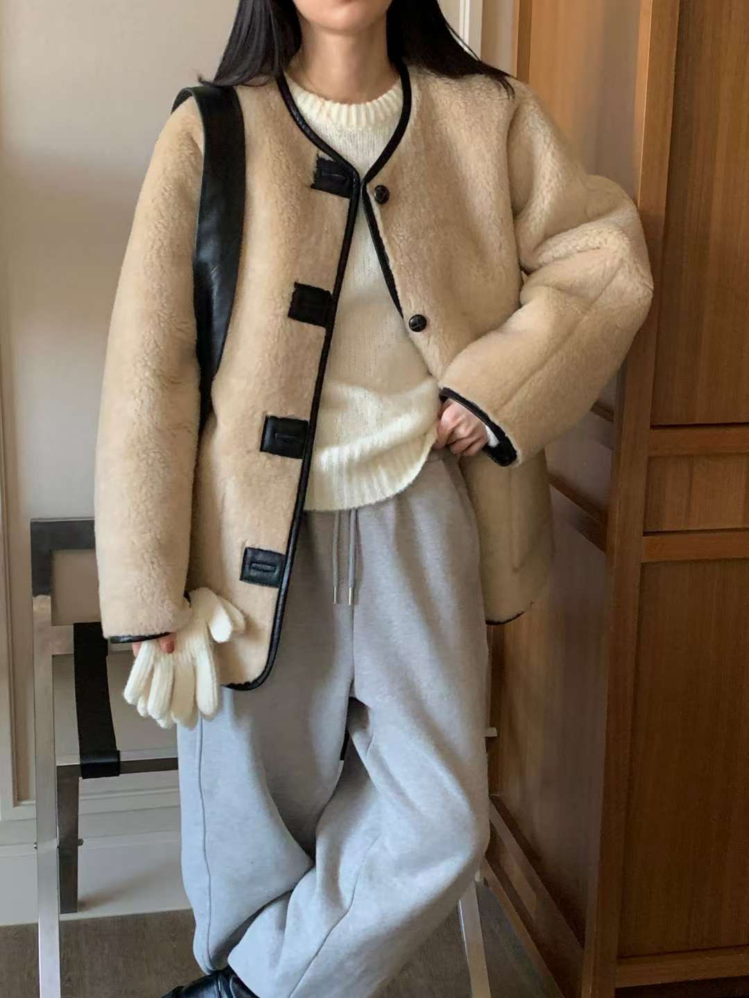 FLUTTER韓國直郵㊣女裝新款推薦熱賣26春夏時尚人氣真品夾克FLUTTER/INOUF夾克