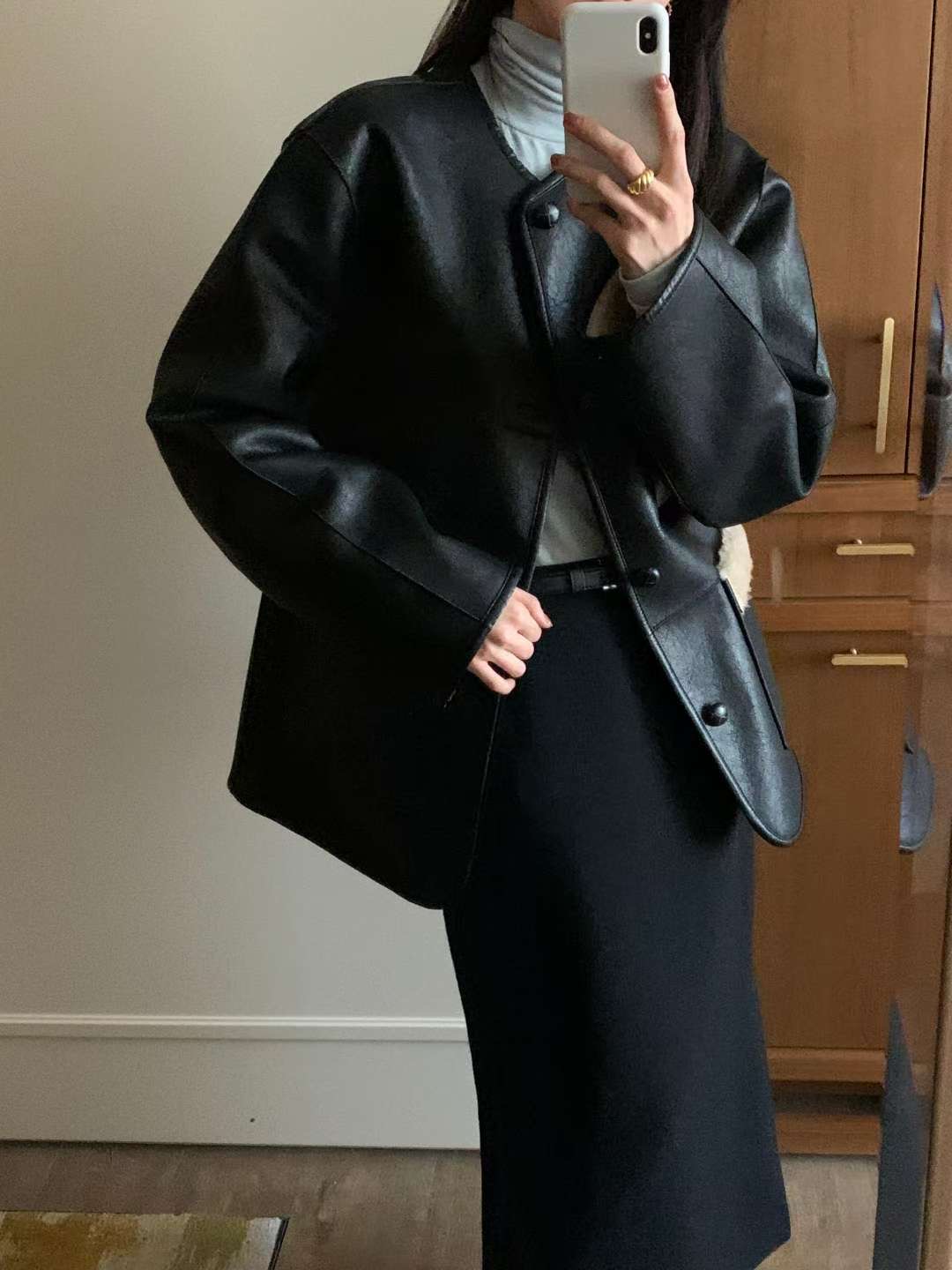 FLUTTER韓國直郵㊣女裝新款推薦熱賣26春夏時尚人氣真品夾克FLUTTER/INOUF夾克圖色1