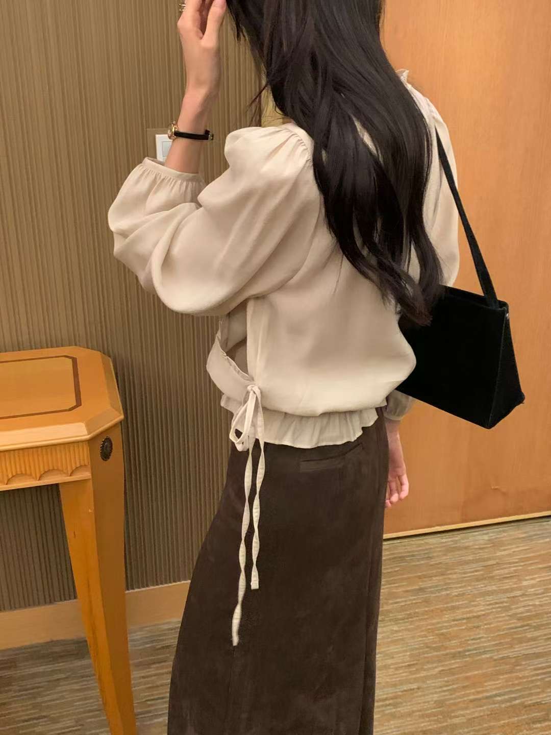 FLUTTER東大門直郵㊣女裝新款職業熱賣推薦26春夏襯衫蕾絲衫FLUTTER/INOUF襯衫/蕾絲衫