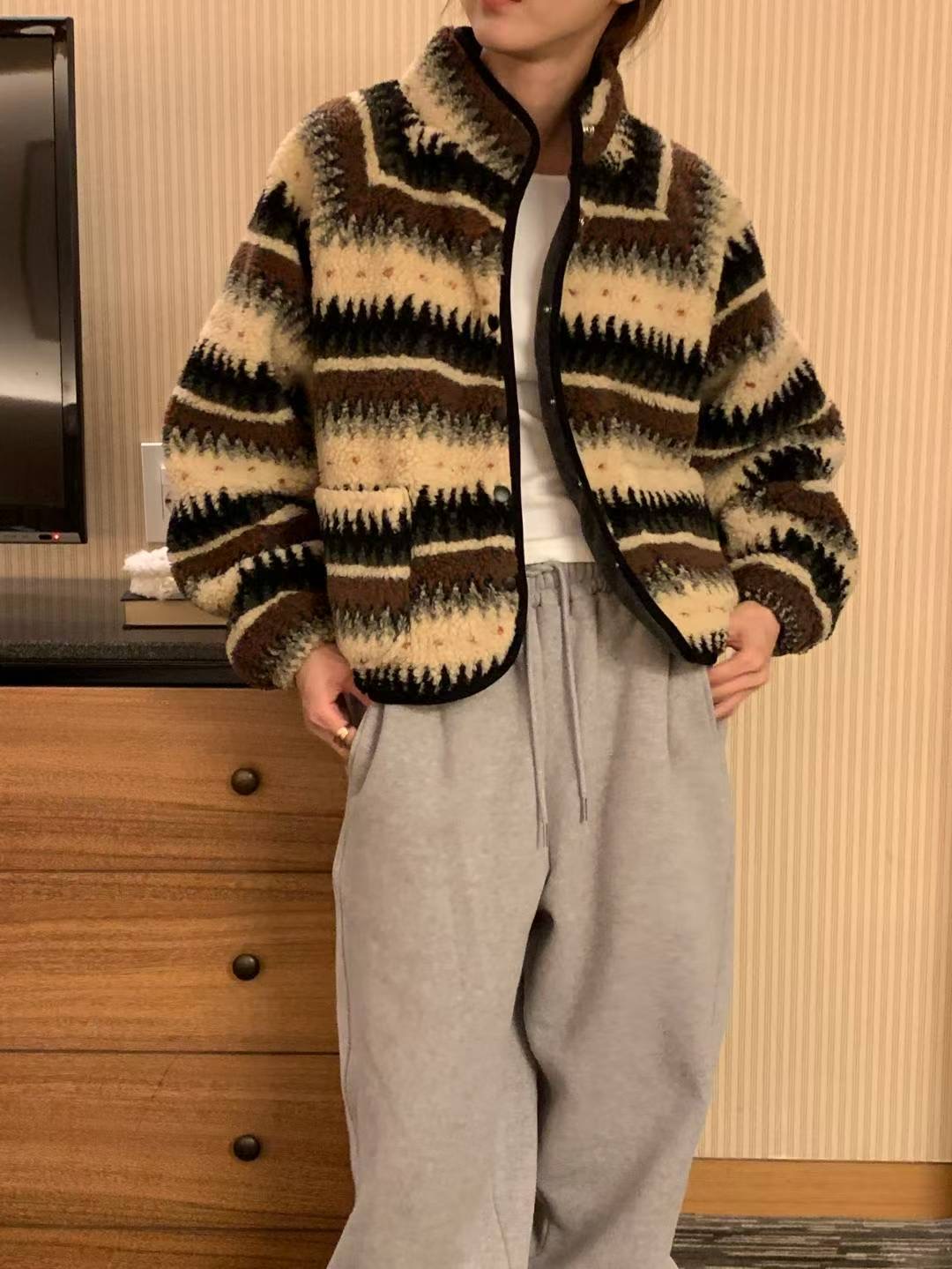 FLUTTER韓國直郵㊣女裝新品休閑熱賣推薦真品人氣時尚職業夾克FLUTTER/INOUF夾克