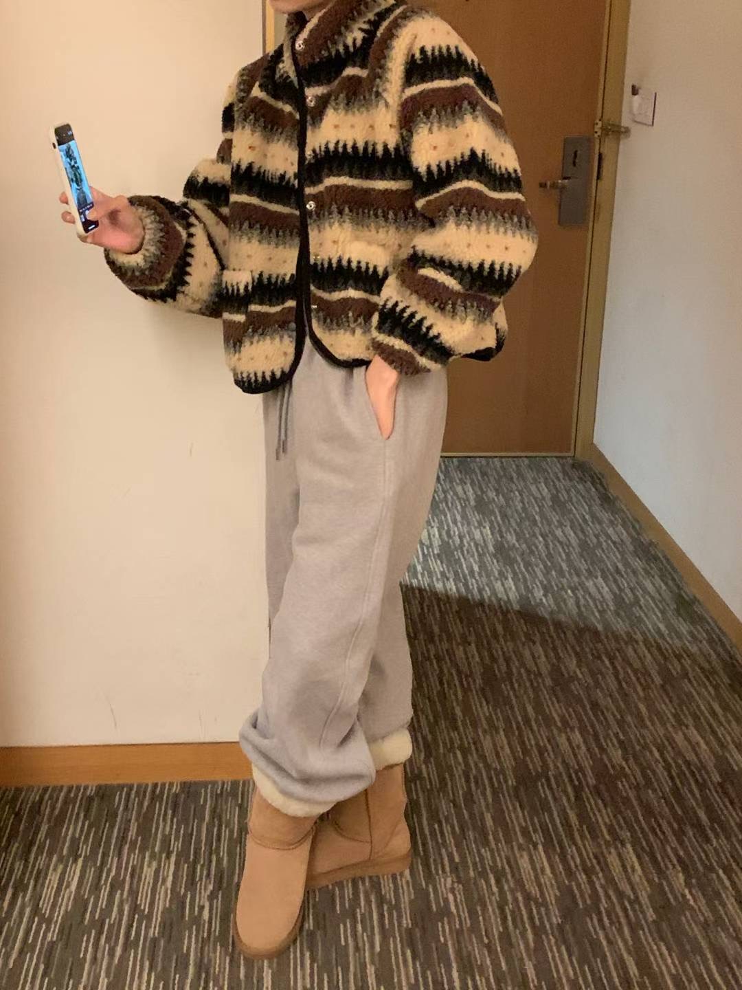 FLUTTER韓國直郵㊣女裝新品休閑熱賣推薦真品人氣時尚職業夾克FLUTTER/INOUF夾克