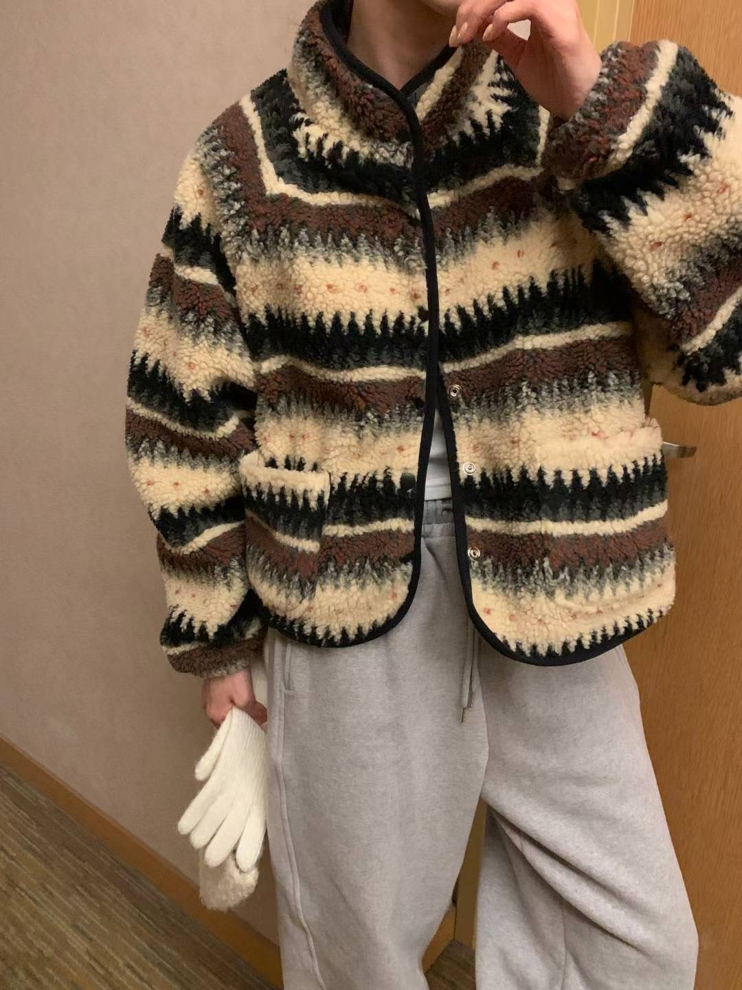 FLUTTER韓國直郵㊣女裝新品休閑熱賣推薦真品人氣時尚職業夾克FLUTTER/INOUF夾克圖色1