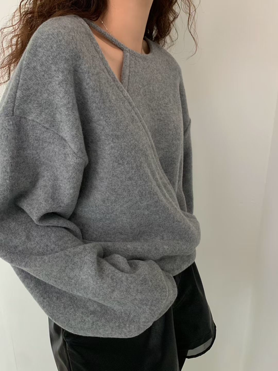 REMUTE東大門直郵㊣女裝新品26春夏休閑真品推薦職業針織衫REMUTE針織衫