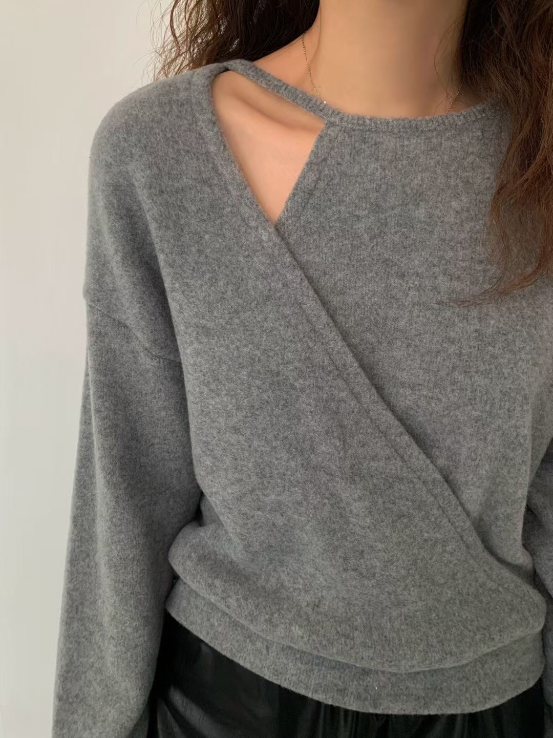 REMUTE東大門直郵㊣女裝新品26春夏休閑真品推薦職業針織衫REMUTE針織衫